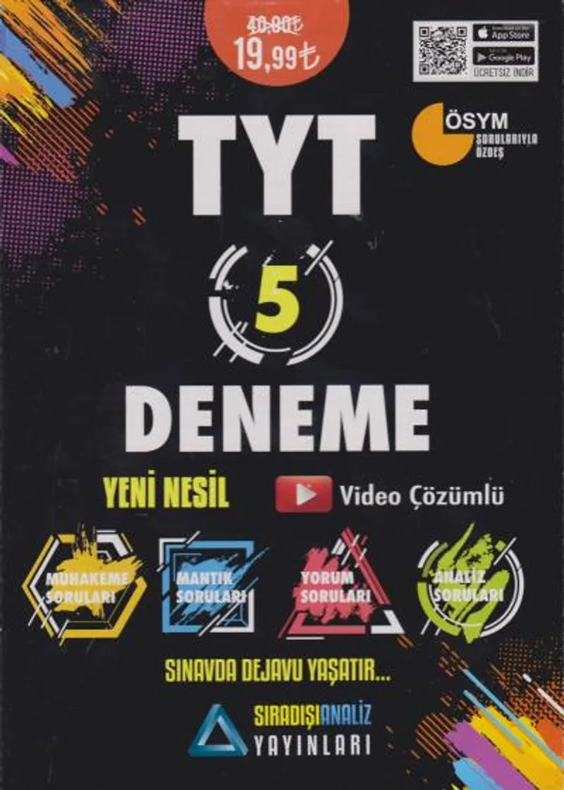Yeni Nesil TYT 5 Deneme