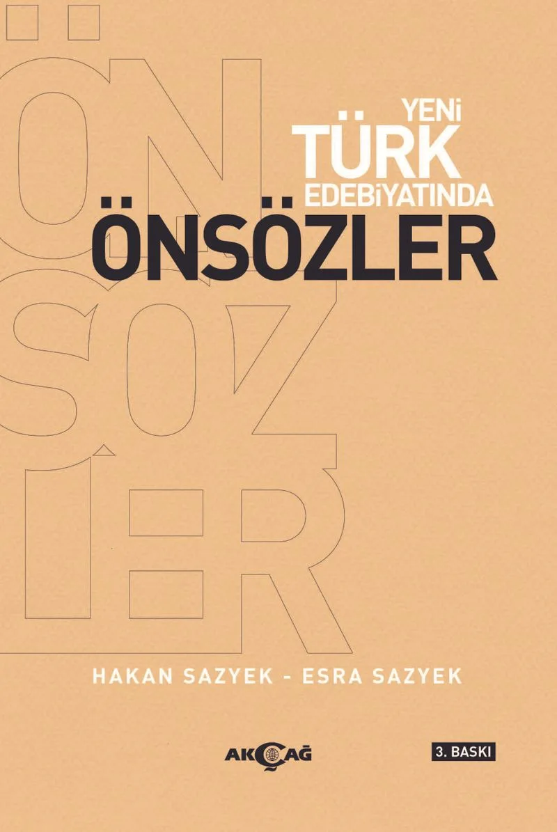 Yeni Türk Edebiyatında Önsözler