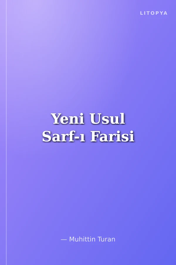 Yeni Usul Sarf-ı Farisi
