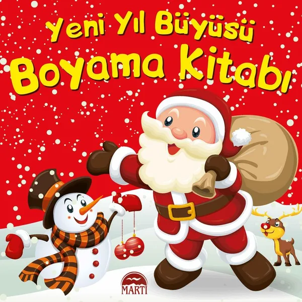 Yeni Yıl Büyüsü Boyama Kitabı