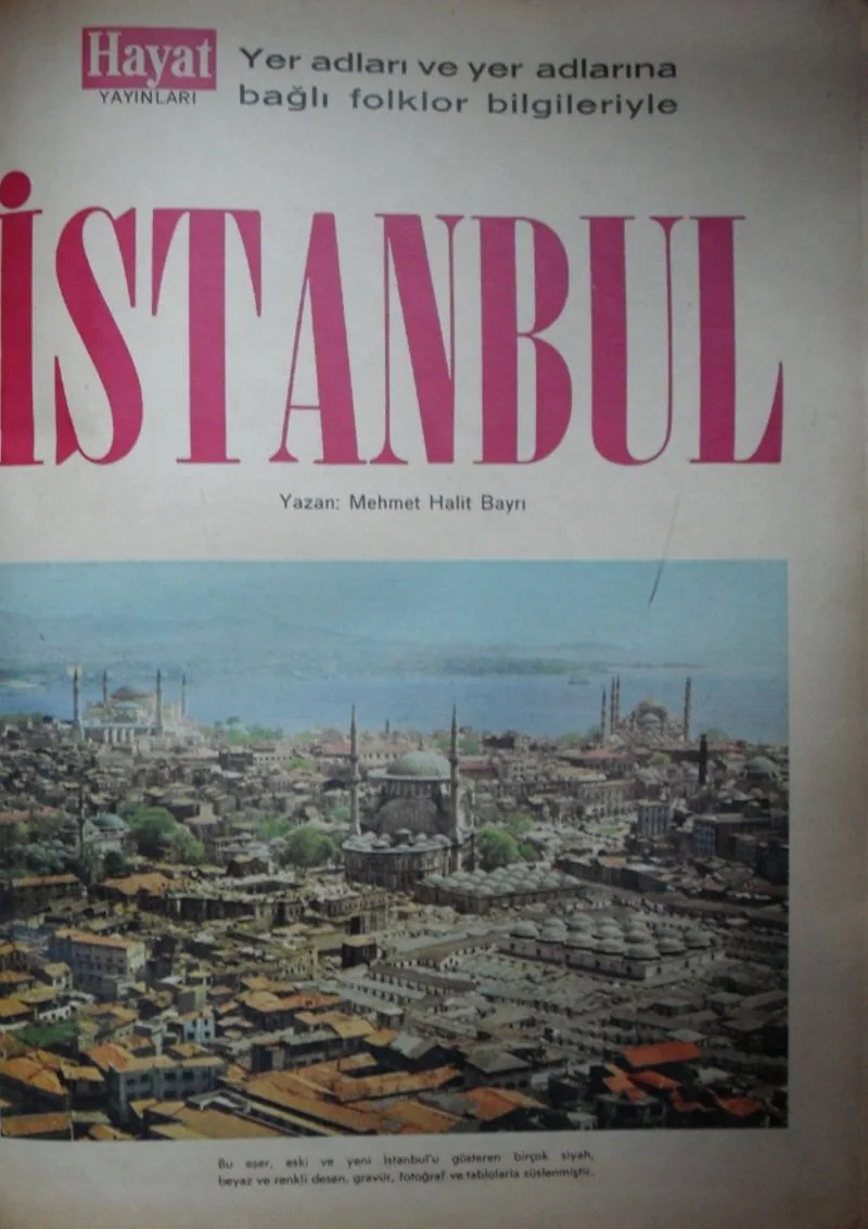 Yer Adları ve Yer Adlarına Bağlı Folklor Bilgileriyle İstanbul (Kod: 20-A-19)