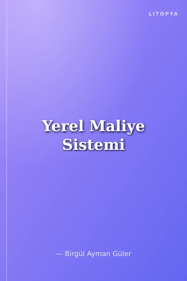 Yerel Maliye Sistemi