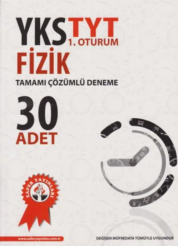 YKS TYT 1. Oturum Fizik Tamamı Çözümlü Deneme 30 Adet