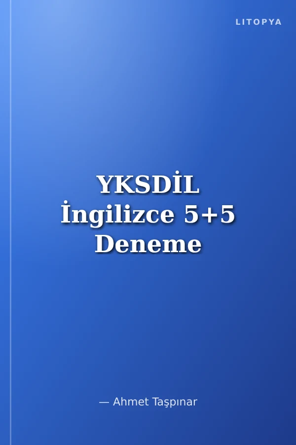 YKSDİL İngilizce 5+5 Deneme