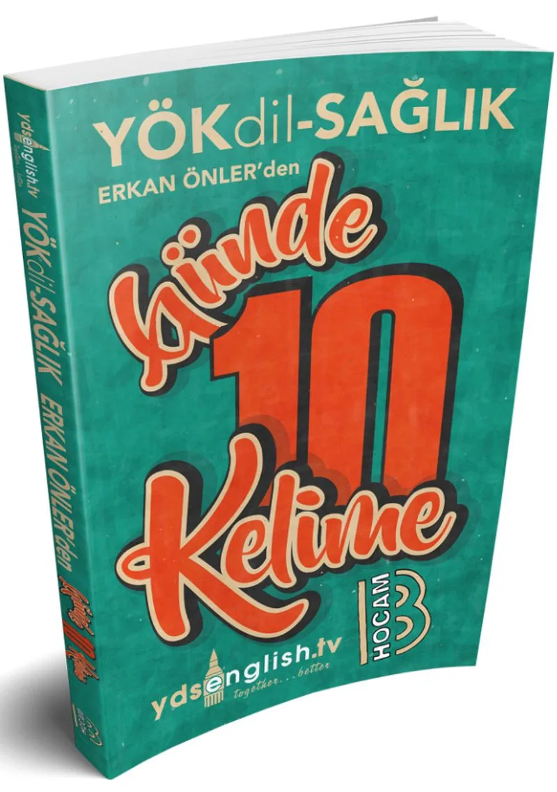 YÖKDİL Sağlık Günde 10 Kelime Cep Kitabı