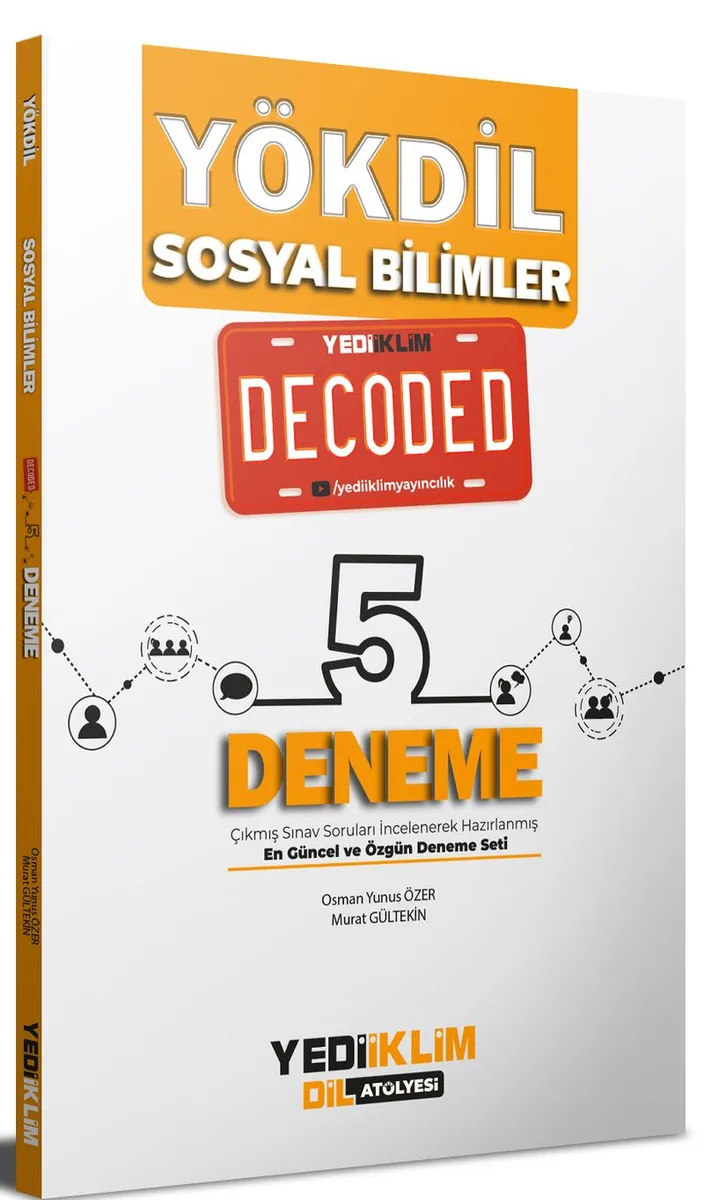 YÖKDİL Sosyal Bilimler Decoded 5 Deneme