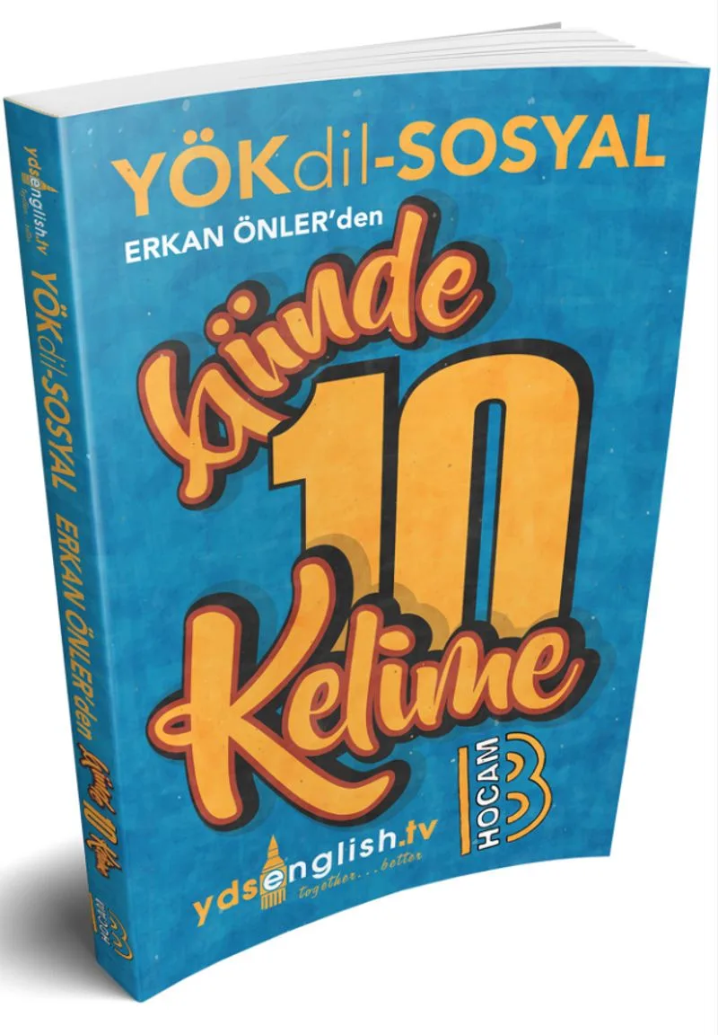 YÖKDİL Sosyal Günde 10 Kelime Cep Kitabı