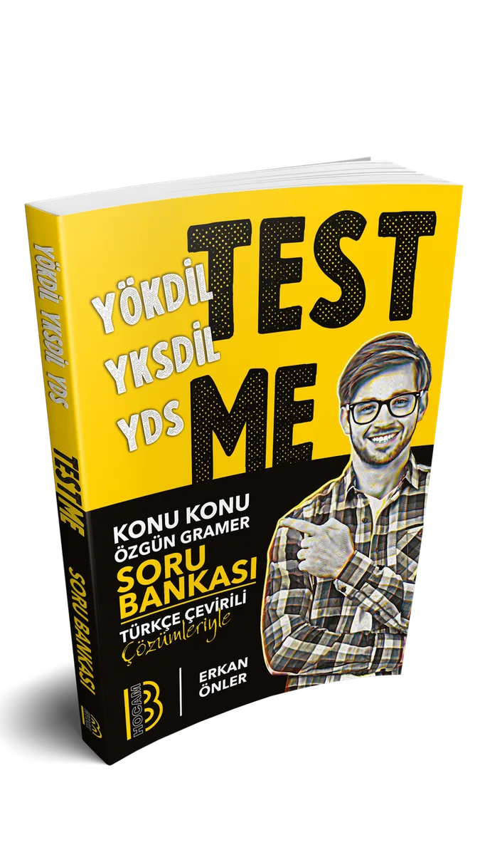 YÖKDİL YKSDİL YDS Gramer Test Me Soru Bankası
