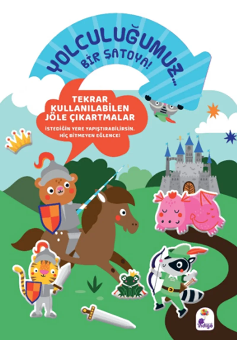 Yolculuğumuz&hellip; Bir Şatoya! Bitmeyen Sticker Kitabım
