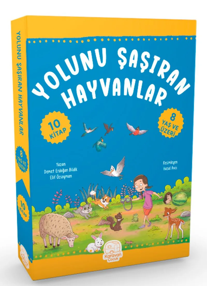 Yolunu Şaşıran Hayvanlar (10 Kitap)