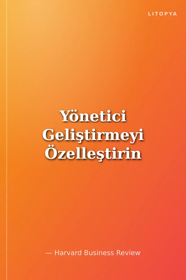 Yönetici Geliştirmeyi Özelleştirin