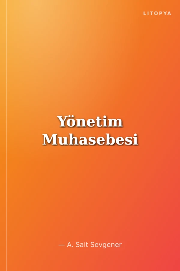 Yönetim Muhasebesi