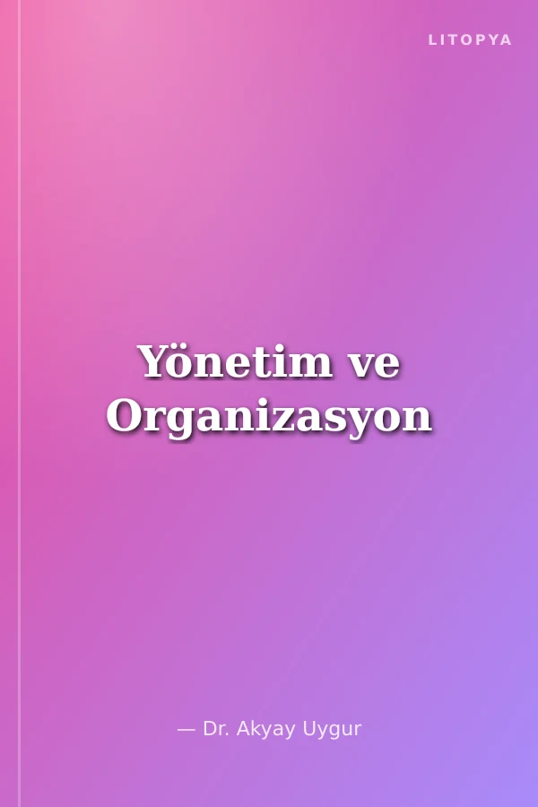 Yönetim ve Organizasyon