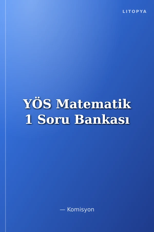 YÖS Matematik 1 Soru Bankası