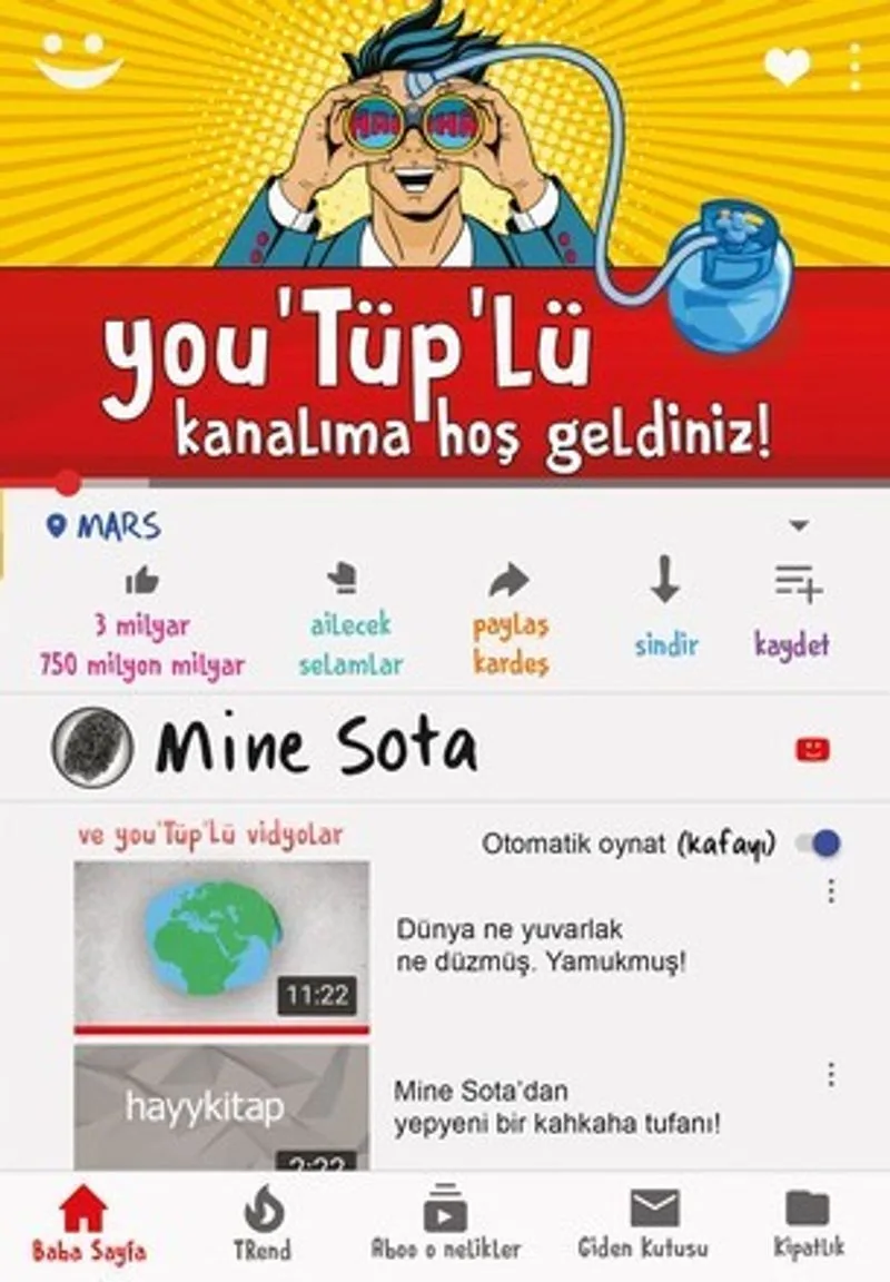 You&lsquo;TÜP'lü Kanalıma Hoş Geldiniz!