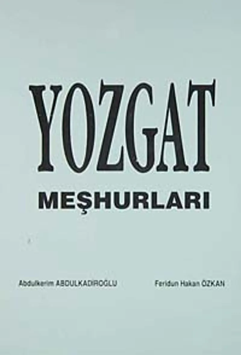 Yozgat Meşhurları / 6-C-20