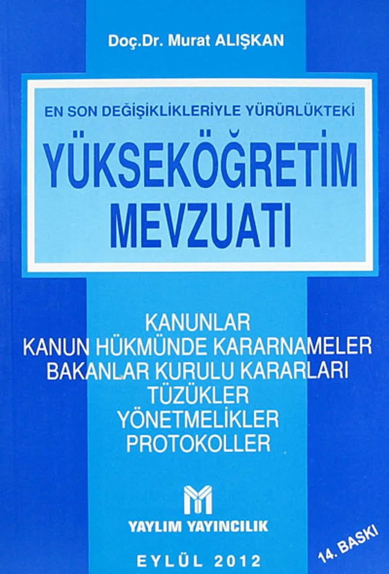Yükseköğretim Mevzuatı