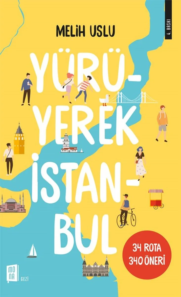 Yürüyerek İstanbul 34 Rota 340 Öneri