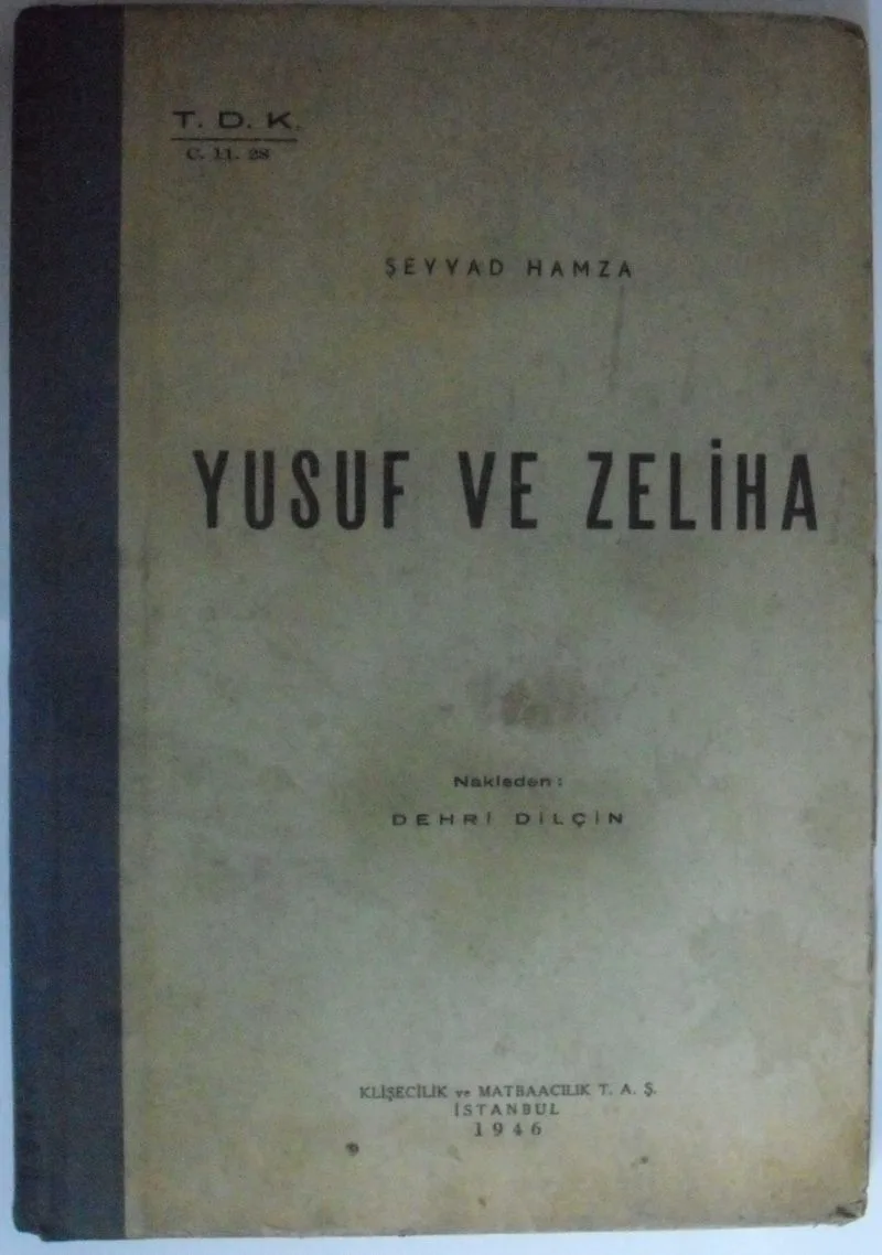 Yusuf ve Zeliha Kod: 12-F-8