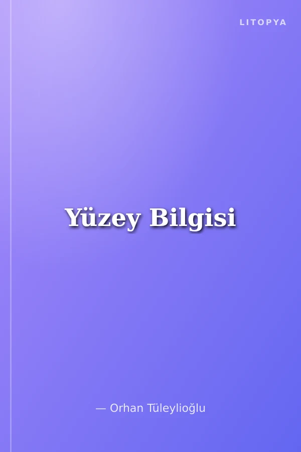Yüzey Bilgisi