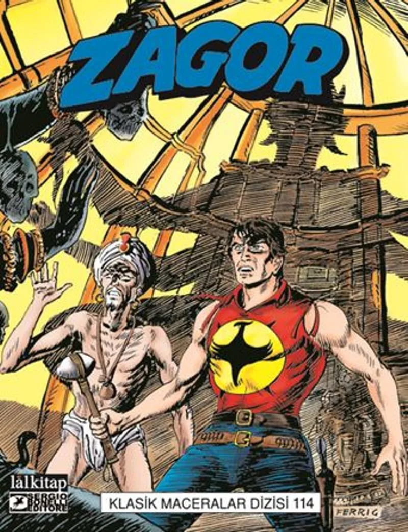 Zagor Klasik Maceralar Cilt 114 / Ramath'ın Geçmişi-Yeşim Taşından Tılsım-Esrarengiz Kaynak-Göl İnsanları