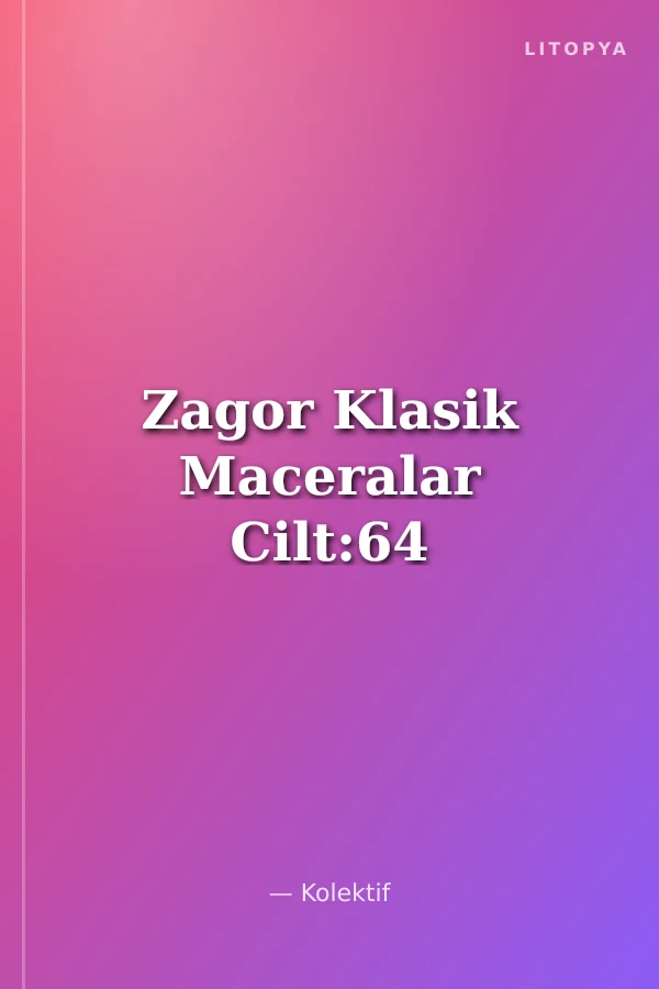 Zagor Klasik Maceralar Cilt:64