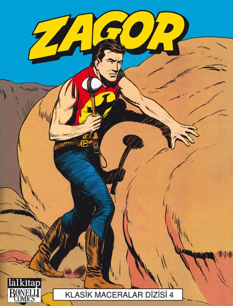 Zagor-Klasik Maceralar Dizisi Cilt 4 Baltanın Dansı, Korku Adası, Titan'ın Peşinde