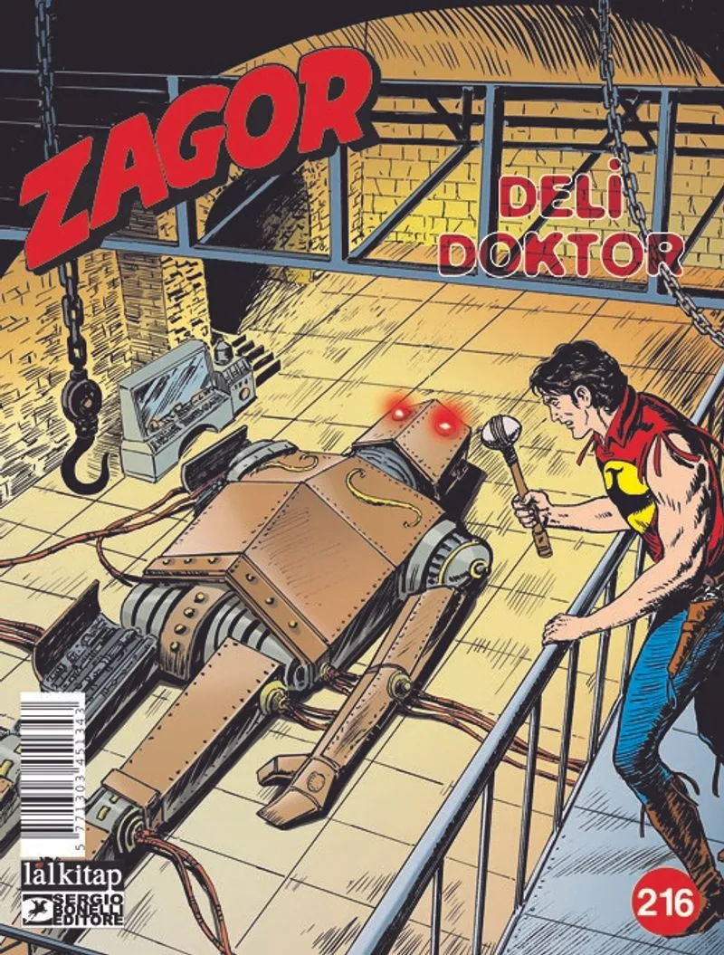 Zagor Sayı:216 / Deli Doktoru