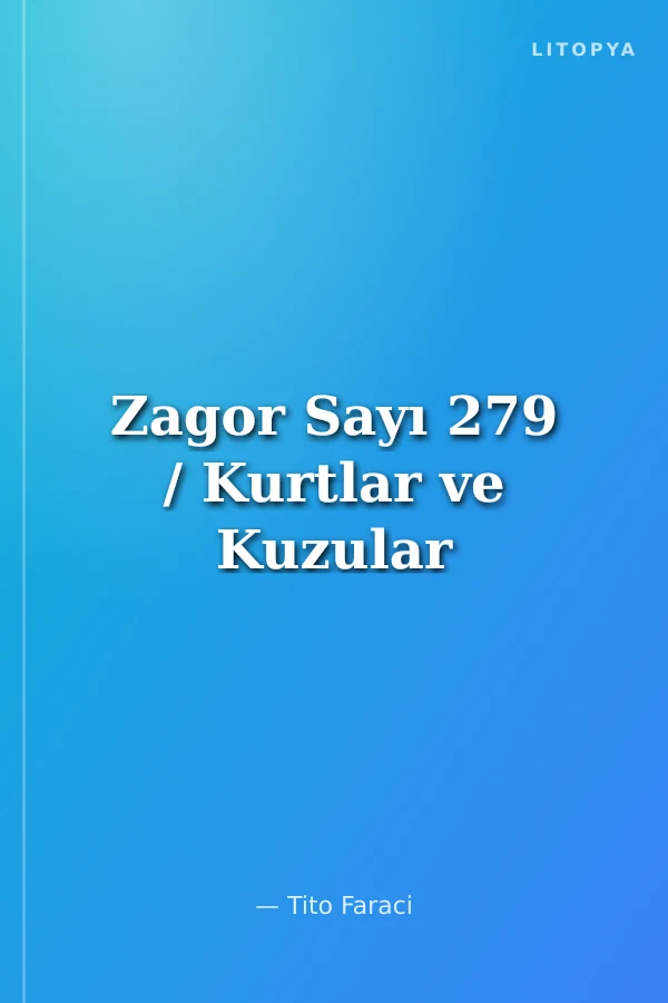 Zagor Sayı 279 / Kurtlar ve Kuzular