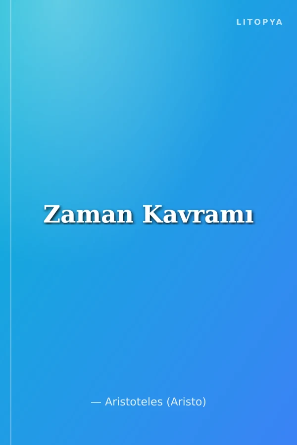 Zaman Kavramı