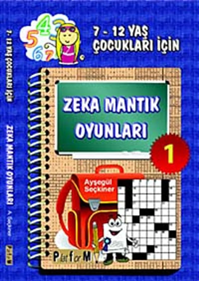 Zeka Mantık Oyunları 1 7- 12 Yaş Çocukları İçin