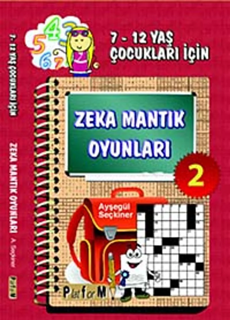 Zeka Mantık Oyunları 2 7- 12 Yaş Çocukları İçin