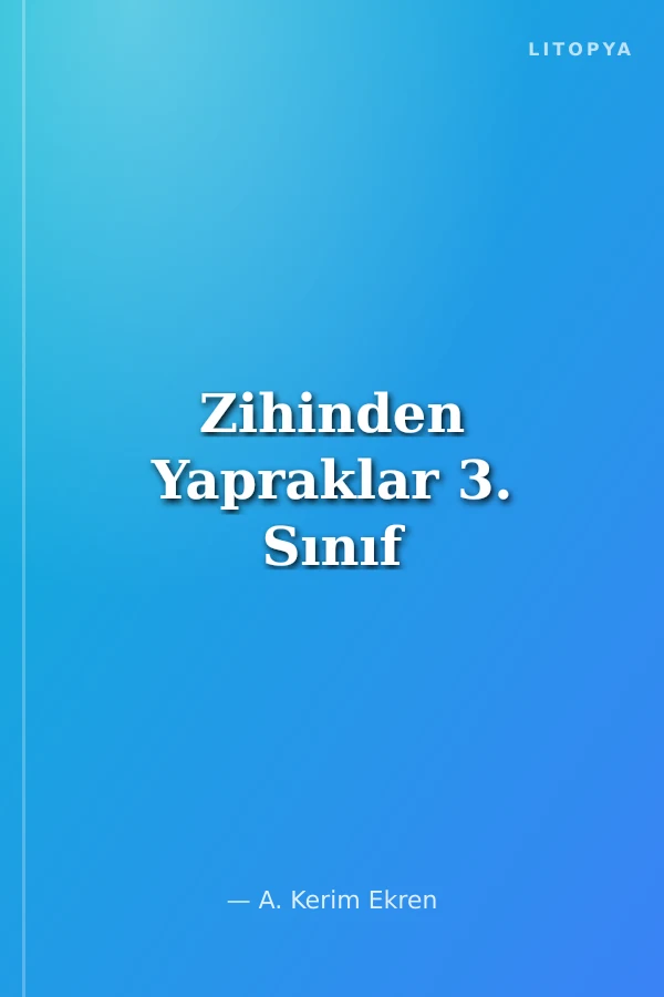 Zihinden Yapraklar 3. Sınıf