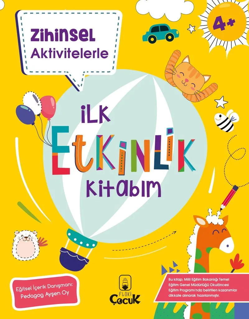 Zihinsel Aktivitelerle İlk Etkinlik Kitabım
