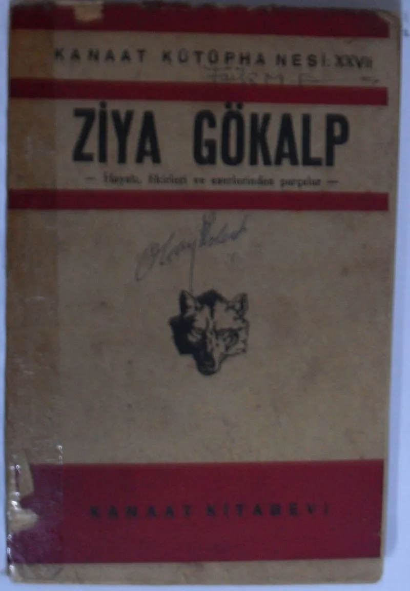 Ziya Gökalp / Hayatı, Fikirleri ve Eserlerinden Parçalar Kod: 12-C-15