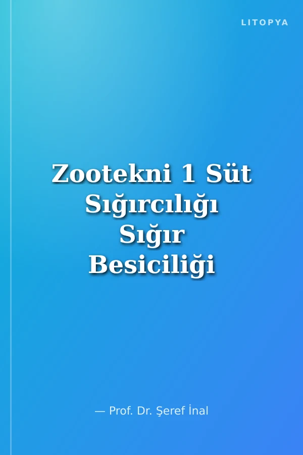Zootekni 1 Süt Sığırcılığı Sığır Besiciliği At Yetiştirme