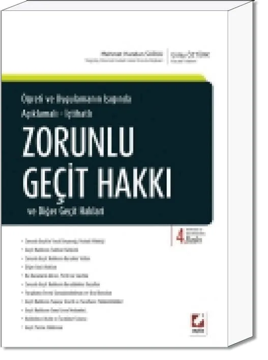 Zorunlu Geçit Hakkı ve Diğer Geçit Hakları