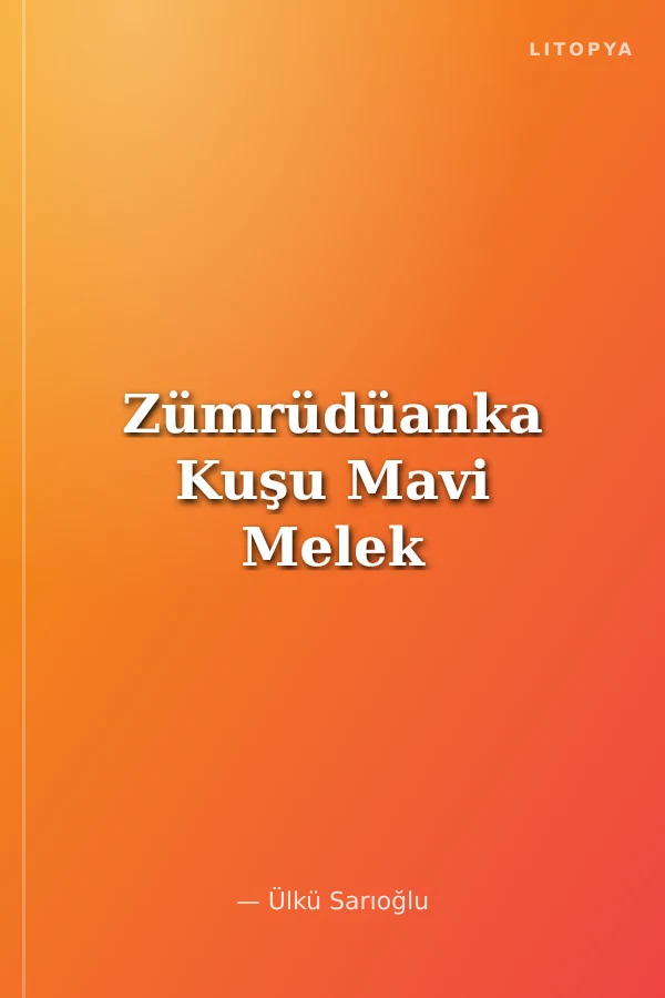 Zümrüdüanka Kuşu Mavi Melek