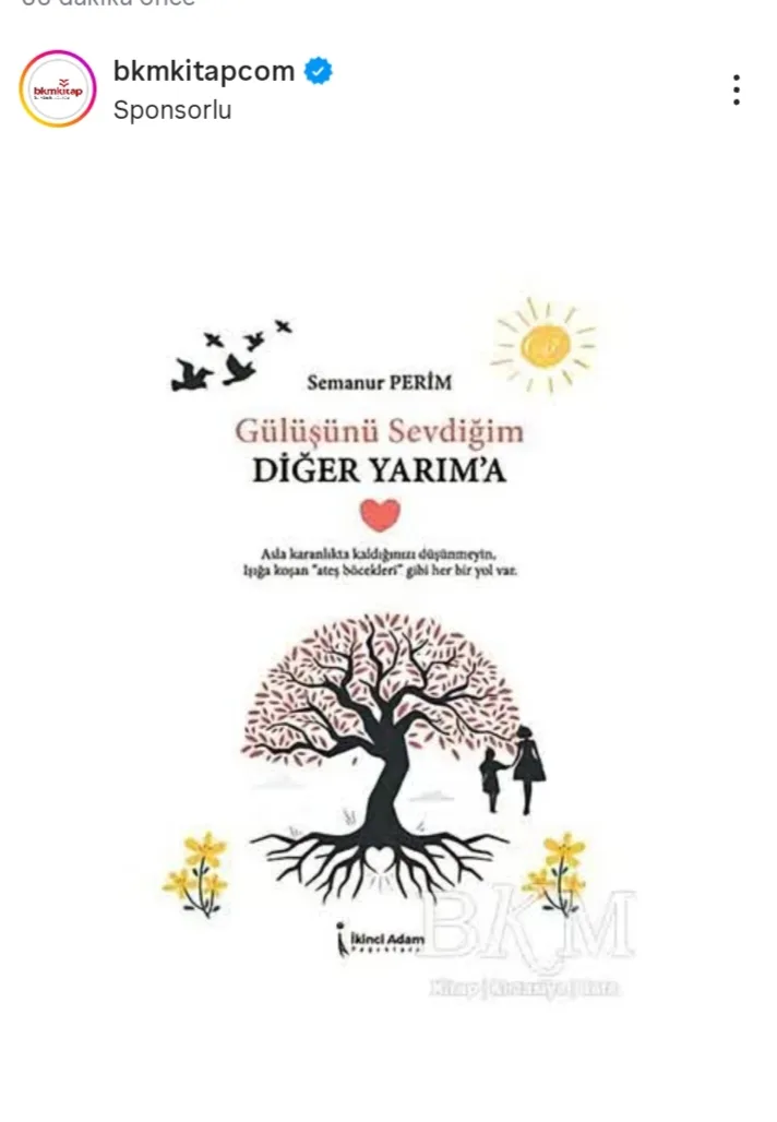 Gülüşünü sevdiğim diğer yarıma